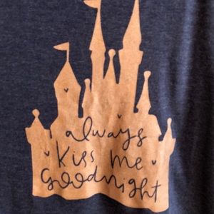 New Custom Rose Gold & Navy Racerback Tank